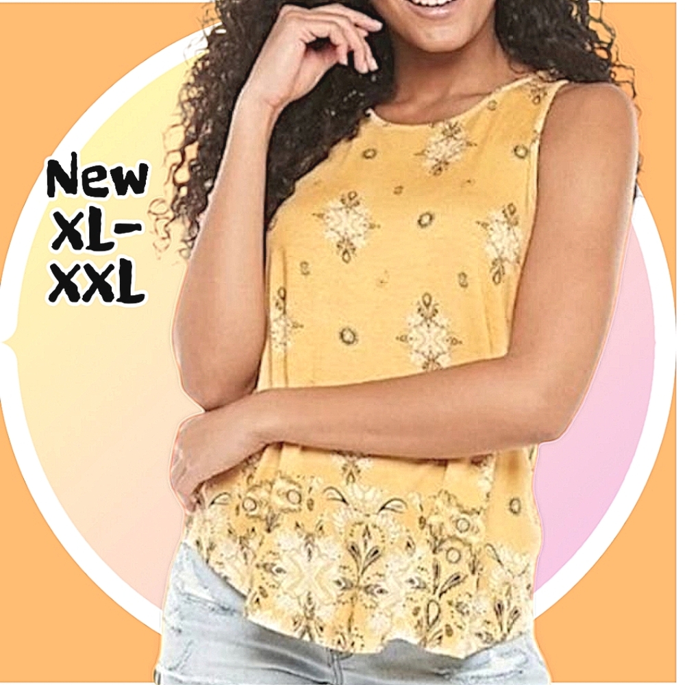 3/$25 Sz Large Slight Swing Style Tank